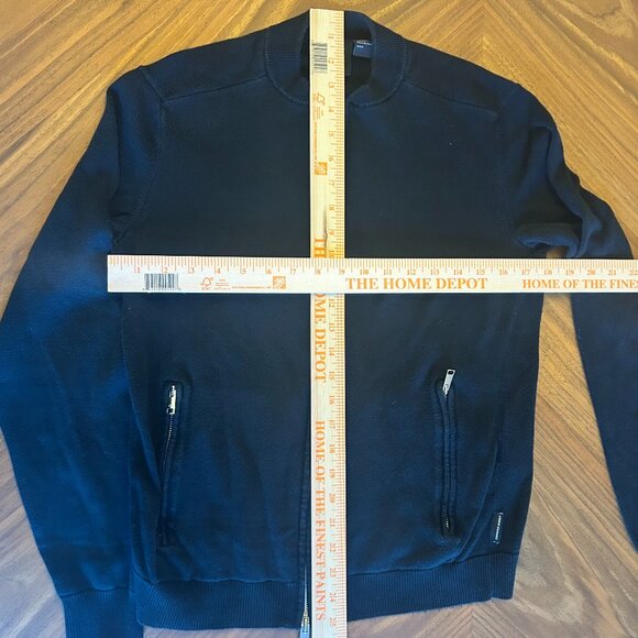 Mens Armani Exchange Zip Sweater Size Small - Picture 2 of 7